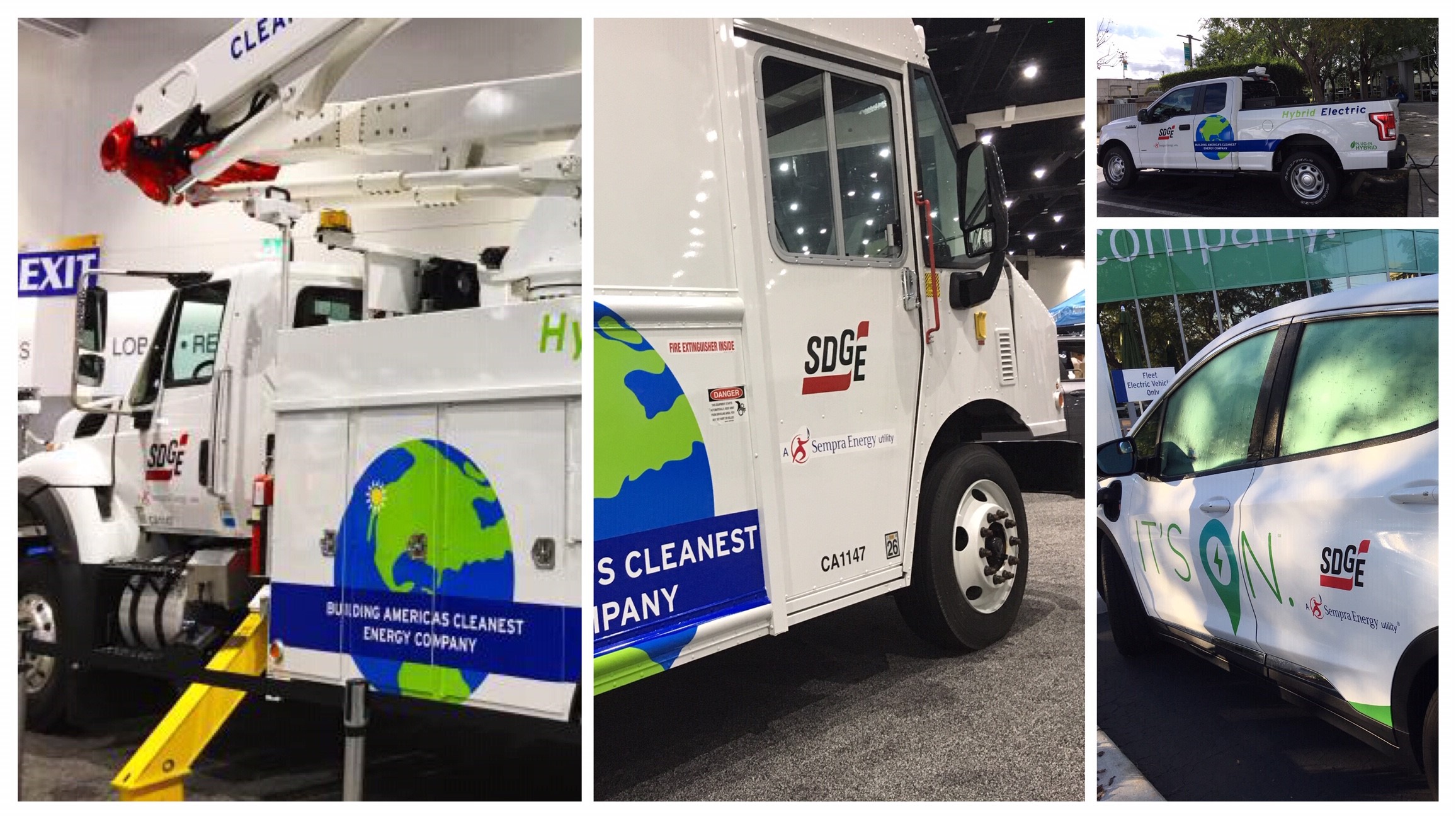 Cleaner, Quieter, Better Electric and Hybrid Fleets SDGE San Diego